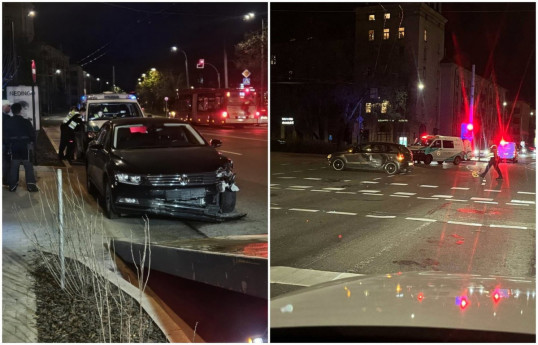 Azerbaijani embassy’s car involved in accident in Lithuania, investigation underway -PHOTO 