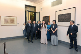 Leyla Aliyeva meets with spouse of General Secretary of the Communist Party of Vietnam Central Committee-PHOTO 