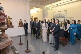 Leyla Aliyeva meets with spouse of General Secretary of the Communist Party of Vietnam Central Committee-PHOTO 