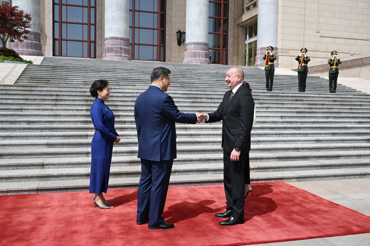 Official welcome ceremony was held for President of Azerbaijan Ilham Aliyev in Beijing -PHOTO  -UPDATED 