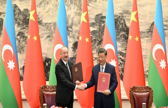 Chinese President Xi Jinping hosts official banquet in honor of President Ilham Aliyev