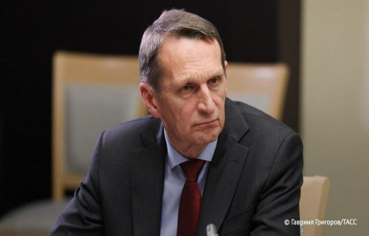 Director of the Russian Foreign Intelligence Service Sergey Naryshkin