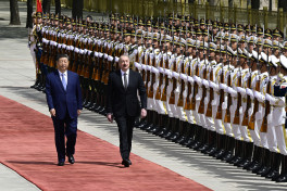 Official welcome ceremony was held for President of Azerbaijan Ilham Aliyev in Beijing -PHOTO  -UPDATED 