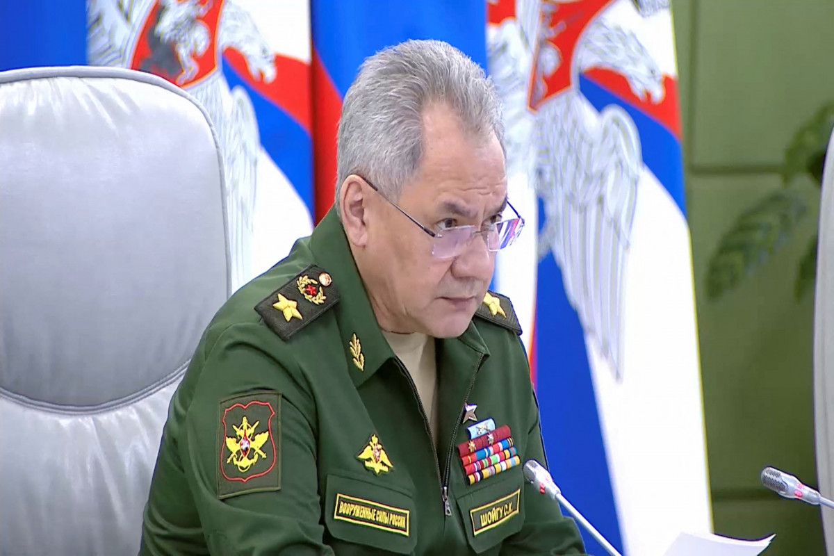 Russian Security Council Secretary Sergey Shoigu