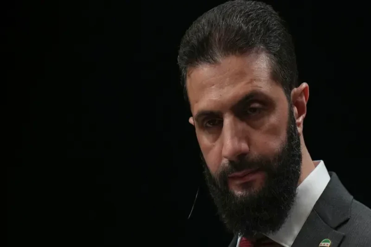 Syria’s interim President Ahmed al-Sharaa