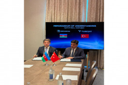 Azercosmos, Turksat sign Memorandum of Understanding
