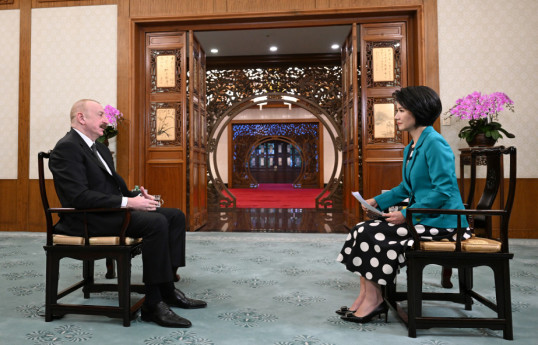 President of Azerbaijan: Among our foreign policy priorities China has a special place