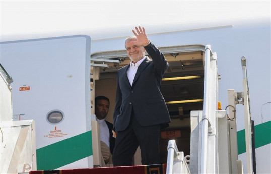 Iranian President Masoud Pezeshkian