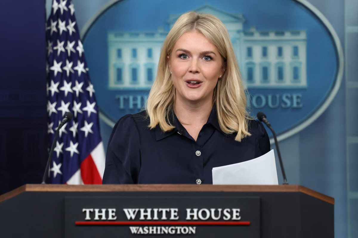 White House Press Secretary Karoline Leavitt