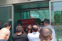 People’s Artist Arif Babayev laid to rest at Alley of Honor -PHOTO -VIDEO -UPDATED 