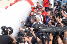 Transportation of Azerbaijani gas to Syria via Türkiye begun -PHOTO -VIDEO -UPDATED 1 