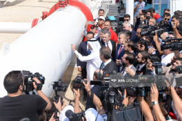 Transportation of Azerbaijani gas to Syria via Türkiye begun -PHOTO -VIDEO -UPDATED 1 