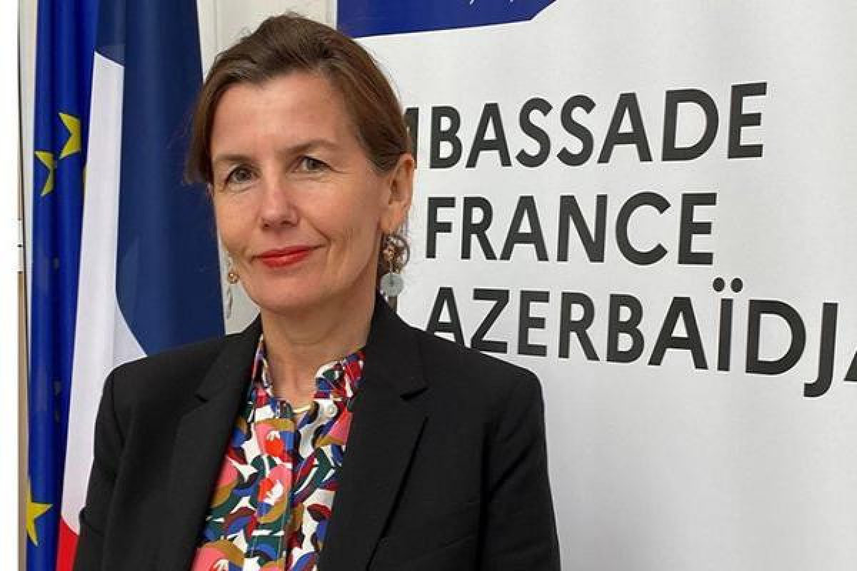 France’s ambassador to Azerbaijan, Anne Bouillon
