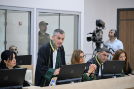 Victims, including those injured, taken captive and held hostage due to attacks by Armenian armed forces, and mine victims testify in court
