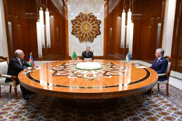 Azerbaijan, Turkmenistan, and Uzbekistan hold trilateral meeting in Avaza