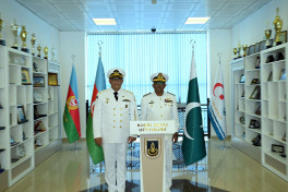 Baku hosts meeting between Azerbaijani and Pakistani Naval Commanders-VIDEO 