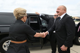 President of Azerbaijan Ilham Aliyev arrived in U.S. for working visit-VIDEO 