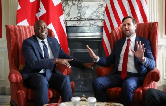 Starmer speaks to Trump about Middle East every week, says Lammy