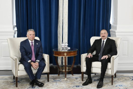 President of Azerbaijan Ilham Aliyev met with U.S. President’s Special Envoy Steve Witkoff in Washington