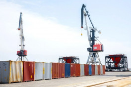 Container turnover at Port of Baku hits record high