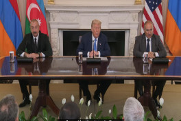 Presidents of Azerbaijan and U.S., and Prime Minister of Armenia made press statements at the White House-UPDATED -VIDEO 