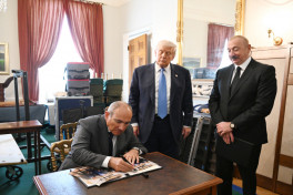 Presidents of Azerbaijan and U.S., and Prime Minister of Armenia made press statements at the White House-UPDATED -VIDEO 