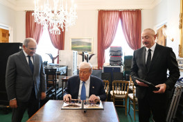 Presidents of Azerbaijan and U.S., and Prime Minister of Armenia made press statements at the White House-UPDATED -VIDEO 