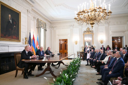 Presidents of Azerbaijan and U.S., and Prime Minister of Armenia made press statements at the White House-UPDATED -VIDEO 