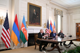 Presidents of Azerbaijan and U.S., and Prime Minister of Armenia made press statements at the White House-UPDATED -VIDEO 