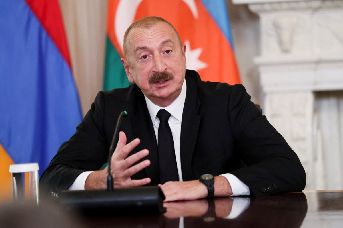 Azerbaijani President Ilham Aliyev