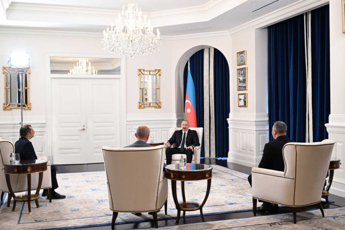 President Ilham Aliyev: We are trying to be a stronger transit country