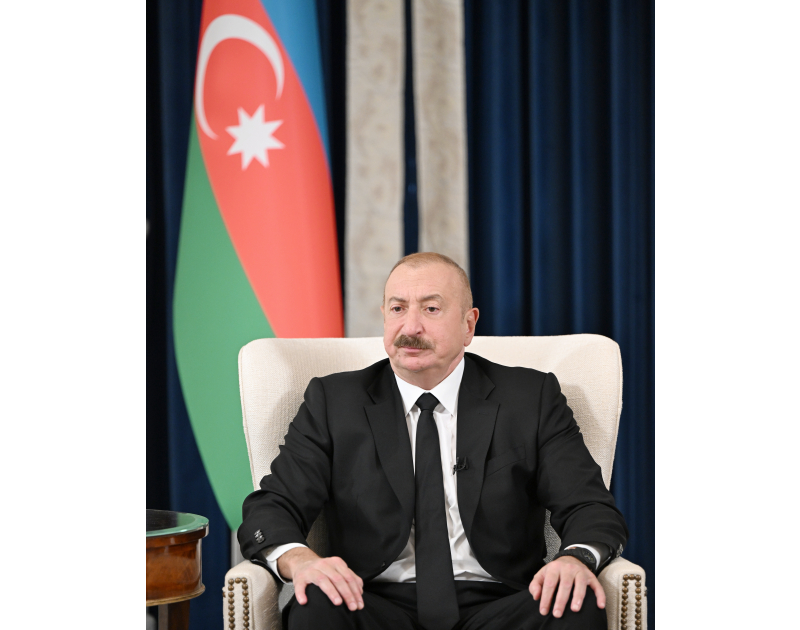 President Ilham Aliyev gave interview to Azerbaijani media representatives in Washington-VIDEO -UPDATED 