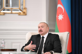 President Ilham Aliyev gave interview to Azerbaijani media representatives in Washington-VIDEO -UPDATED 
