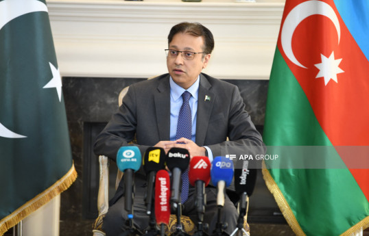 Pakistan's ambassador to Azerbaijan, Qasim Mohiuddin