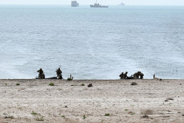 Azerbaijani Navy holds live-fire tactical exercises in Caspian Sea-VIDEO 