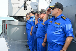 Azerbaijani Navy holds live-fire tactical exercises in Caspian Sea-VIDEO 