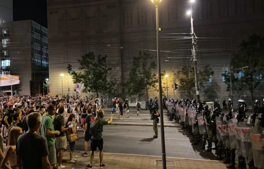 At least 42 police officers injured during riots in Serbia, 37 people detained — minister
