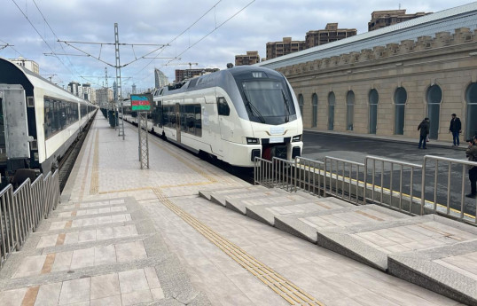 Passenger transportation by rail in Azerbaijan increased by more than 20%