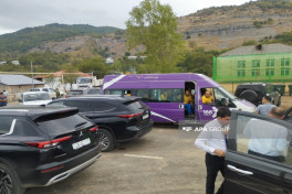First relocation caravan arrives in village of Vangli in Azerbaijan's Aghdara, families receive keys-UPDATED-1 -PHOTO -VIDEO 