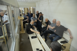Forcibly displaced persons, including those injured, and whose relatives killed due to attacks by Armenian armed forces testify in court