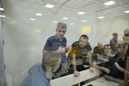Forcibly displaced persons, including those injured, and whose relatives killed due to attacks by Armenian armed forces testify in court