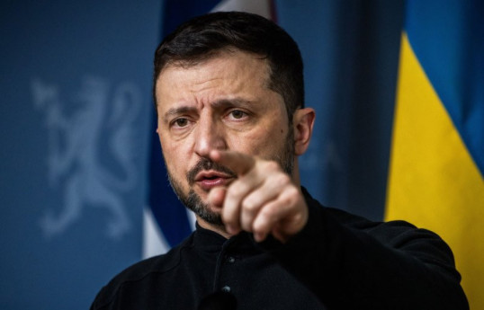 Ukrainian President Volodymyr Zelensky