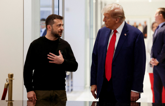 Volodymyr Zelenskyy, Donald Trump
