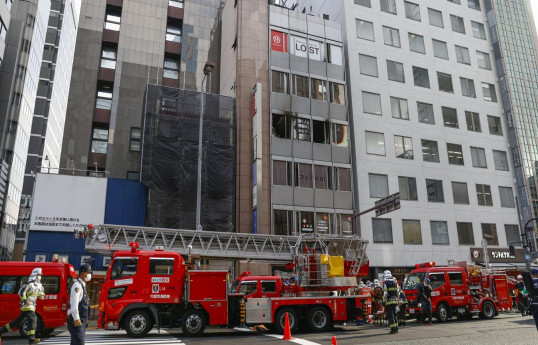 2 firefighters killed in building blaze in Japan's Osaka