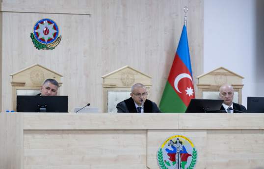 Forcibly displaced persons, including those injured, and whose relatives killed due to Armenian armed forces’ attacks on Khankendi, Lachin, Kalbajar, Aghdara, Jabrayil, and Fuzuli testify in court