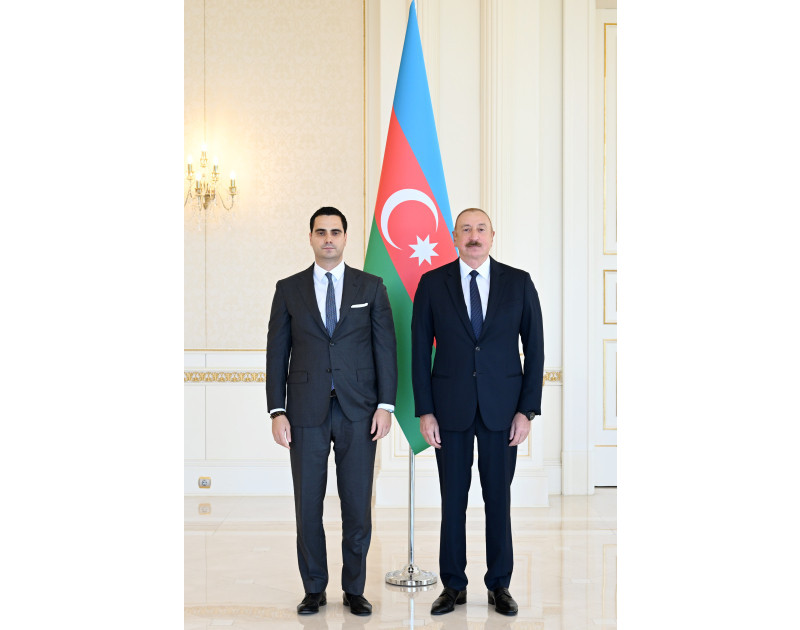 President Ilham Aliyev received credentials of Slovakia’s newly appointed ambassador