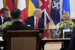 Trump's East Room meeting with European leaders has concluded, White House says-UPDATED 