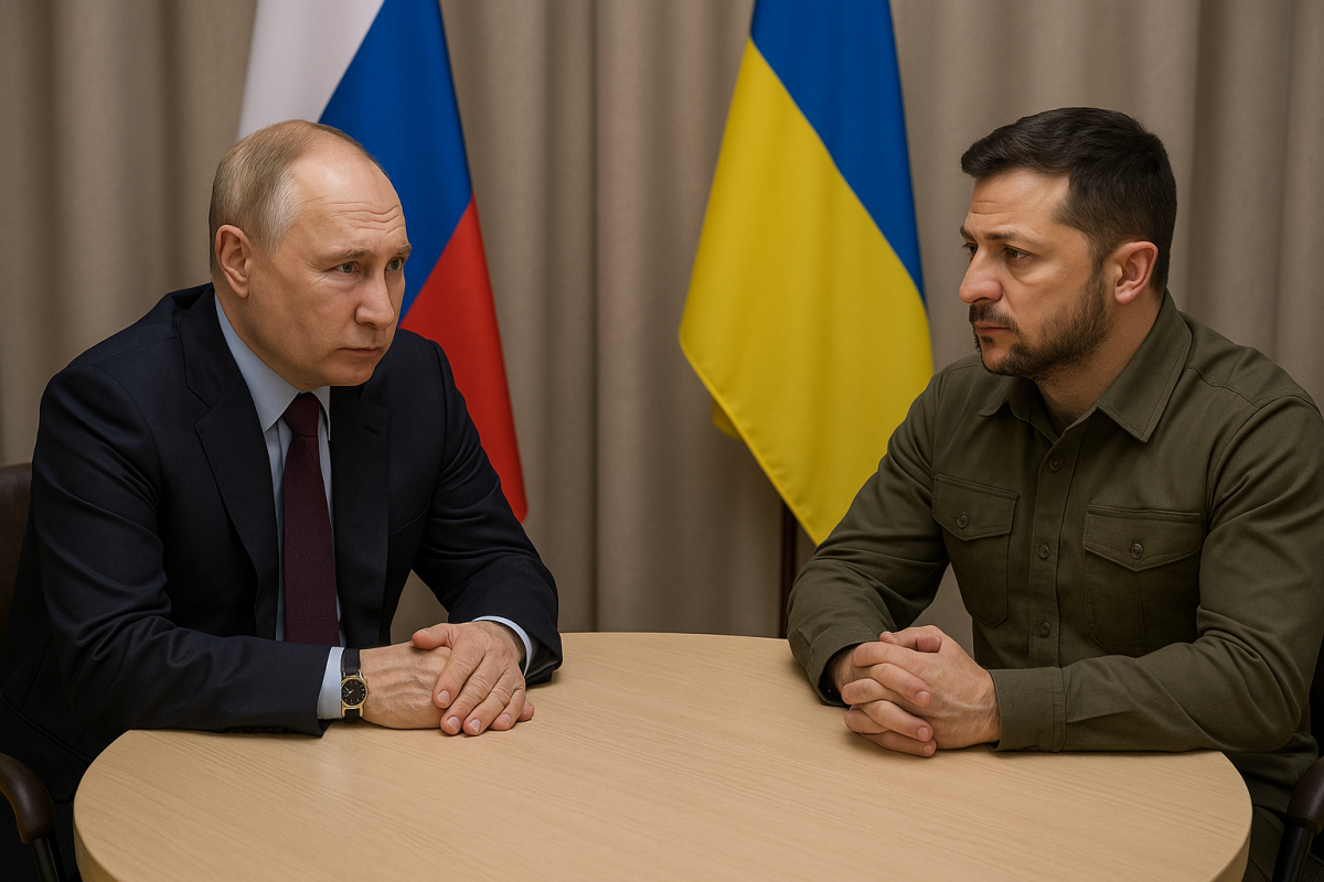Vladimir Putin, Volodymyr Zelenskyy