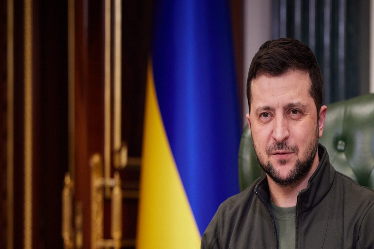 Ukrainian President Volodymyr Zelensky