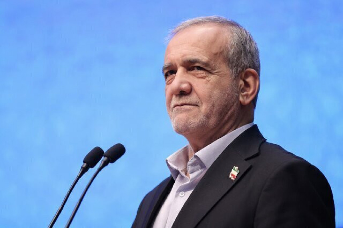 Iranian President Masoud Pezeshkian